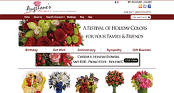 Desktop Screenshot of angelonesflowers.com